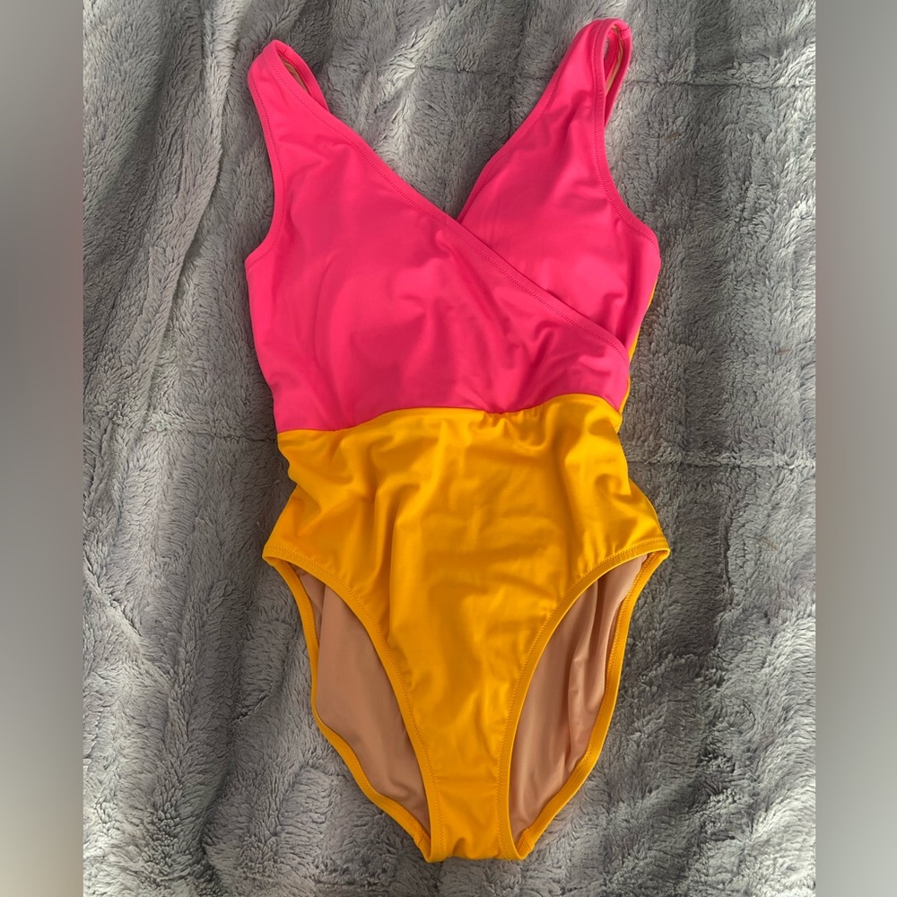 J. Crew Plunge Swim One Piece